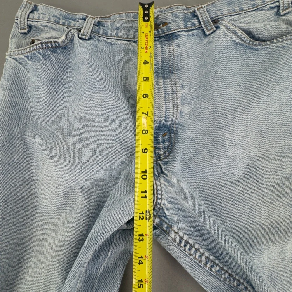Vintage 80s Levis 40840 Brown Tab Jeans Made In USA Mens 37x31 Tag 38 Leather